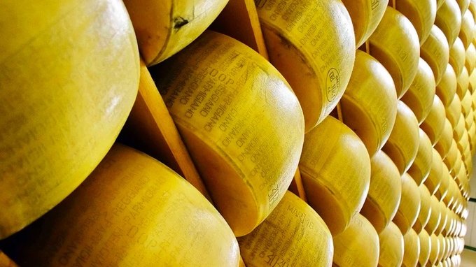 Parmigiano reggiano a 1500€ al kg: ecco dove