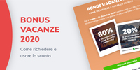 Bonus vacanze, come si può usare lo sconto?