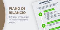 Piano di rilancio: il progetto di Conte in 14 punti