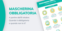 Mascherina obbligatoria, quando si deve indossare e quando no? Le regole dall'8 ottobre