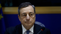 Draghi cambia tono e parla di "rimbalzo". Dopo quelli tedeschi, ha visto i dati Usa
