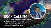  Book Calling #35: “Whatever it takes. Mario Draghi in parole sue” con Alessandro Speciale