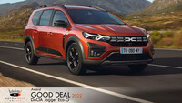 Dacia Jogger vince il Good Deal per qualità e prezzo 