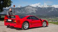 All'asta la Ferrari F40 di Gerhard Berger