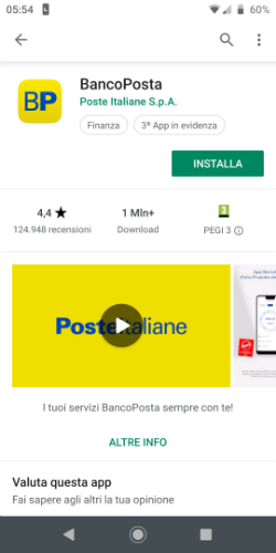 APP LIBRETTO POSTALE SCARICA