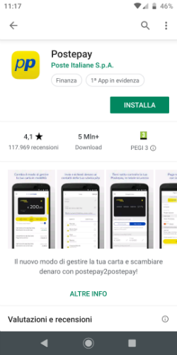 SCARICA GIACENZA MEDIA POSTEPAY