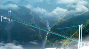 Gli ingegneri cinesi stabiliscono un nuovo record di altezza, ecco il ponte più alto al mondo