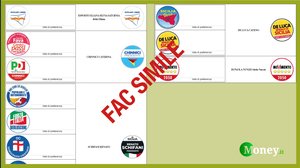 Elezioni regionali Sicilia 2022: il fac-simile della scheda elettorale
