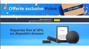 Offerte Esclusive Amazon Prime: le migliori offerte di oggi 12 ottobre