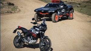 Ducati DesertX e Audi RS Q e-tron: in Sardegna per un evento speciale