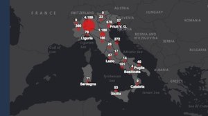 Coronavirus Italia: la mappa dei contagi