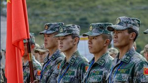 L'esercito cinese si prepara alla guerra