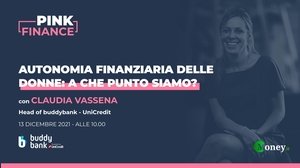 Autonomia finanziaria delle donne: facciamo il punto con Claudia Vassena di buddybank