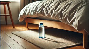 Perché dovresti far rotolare una bottiglia d'acqua sotto il letto quando arrivi in hotel
