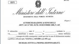 Autocertificazione 2021: qui il modello PDF da scaricare e stampare