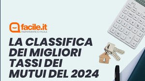 La classifica dei migliori tassi dei mutui del 2024