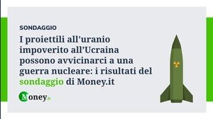 I proiettili all'uranio impoverito all'Ucraina possono avvicinarci a una guerra nucleare: i risultati del sondaggio