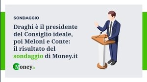 Draghi è il presidente del Consiglio ideale, poi Meloni e Conte: i risultati del sondaggio