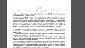 Nuovo DPCM 26 aprile: testo del decreto, novità, cosa prevede