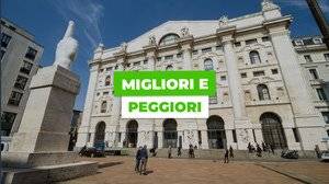 Piazza Affari, le azioni migliori e peggiori sul Ftse Mib nel 2025