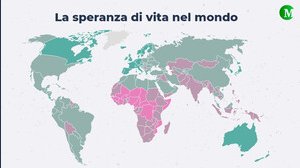 Dove si vive più a lungo nel mondo? La MAPPA della speranza di vita