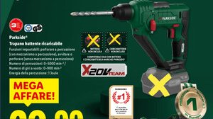 Lidl mette in offerta un nuovo trapano. Lo paghi meno di 30 euro