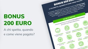 Tutto quello che serve sapere sul bonus 200 euro