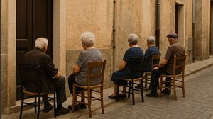 Questo Paese ha vietato le sedie in strada, addio a una tradizione storica