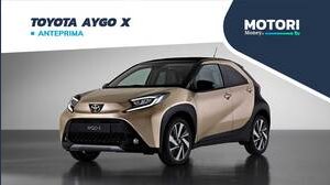 Toyota Aygo X: motore, dimensioni, foto
