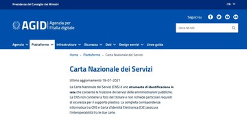 Quale differenza tra SPID e Carta nazionale dei servizi (Cns)?