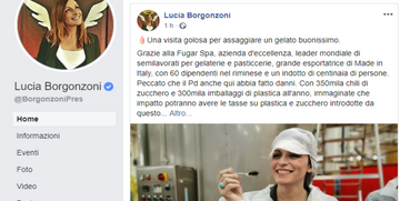 Lucia Borgonzoni spende tremila euro al giorno su Facebook