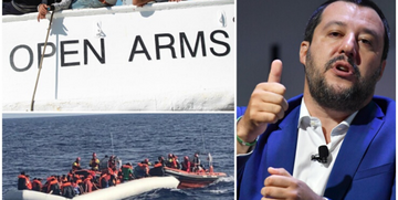 Salvini all'attacco su migranti: denuncerà Conte e Lamorgese