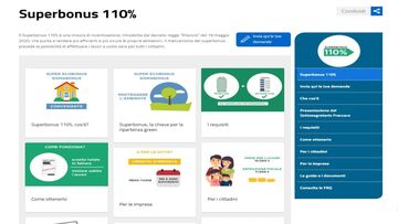 Superbonus 110%: informazioni e novità sul portale del Governo
