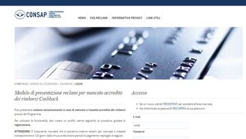Cashback, online il portale per i reclami sui rimborsi mancanti o sbagliati