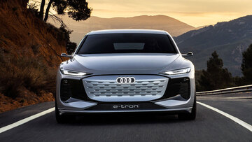 Audi A6 e-tron concept: foto ed anteprima della berlina elettrica