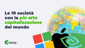 Le 10 società con la più alta capitalizzazione del mondo (dicembre 2025)