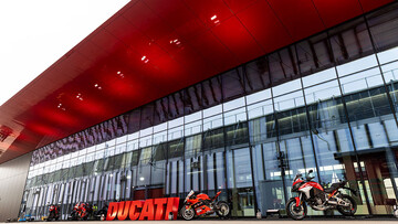 Ducati inaugura il nuovo edificio Finitura e Delibera Estetica