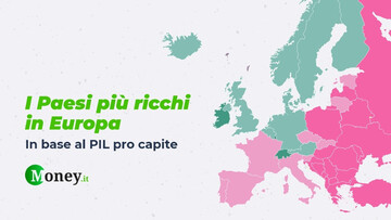 La classifica dei Paesi europei per PIL pro capite. Dov'è l'Italia?