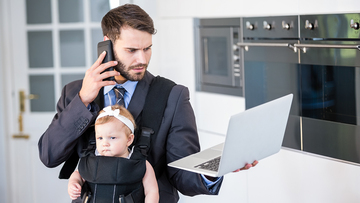 Si possono portare i figli al lavoro?