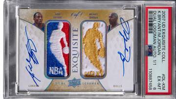 La carta di Michael Jordan e Kobe Bryant è la più costosa di sempre. Ecco chi l'ha comprata