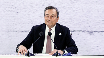 Le 6 frasi di Mario Draghi, da alert debito all'AI