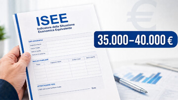 Isee tra 35.000 e 40.000 euro, ecco cosa spetta alle famiglie