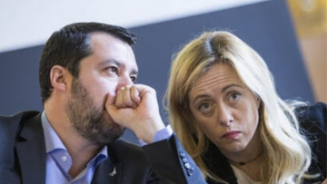 Salvini ora teme la Meloni: tutte le paure del Capitano