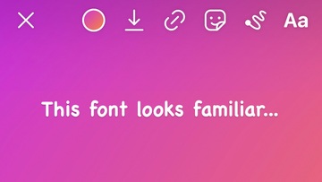 Instagram: come avere il Comic Sans (e i nuovi font) nelle storie