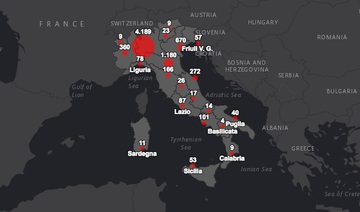 Coronavirus Italia: la mappa dei contagi 
