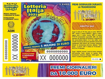 Lotteria Italia 6 gennaio 2023: a che ora l'estrazione e cosa si vince