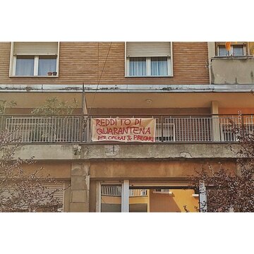 Reddito di quarantena: campagna social degli esclusi dal Cura Italia