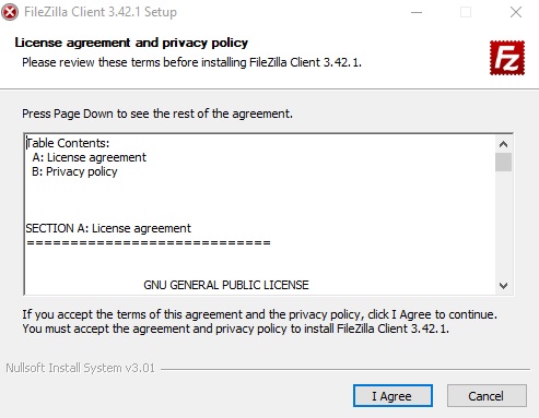 SCARICA UN SITO CON FILEZILLA