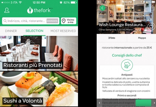 SCARICA APPLICAZIONE THE FORK
