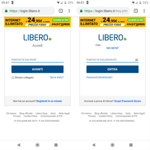 POSTA INWIND SU IPHONE SCARICARE